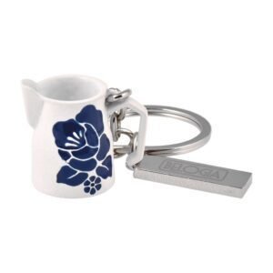 Belogia krmp 3 530003 Μπρελόκ Milk Pitcher White με Λουλούδι